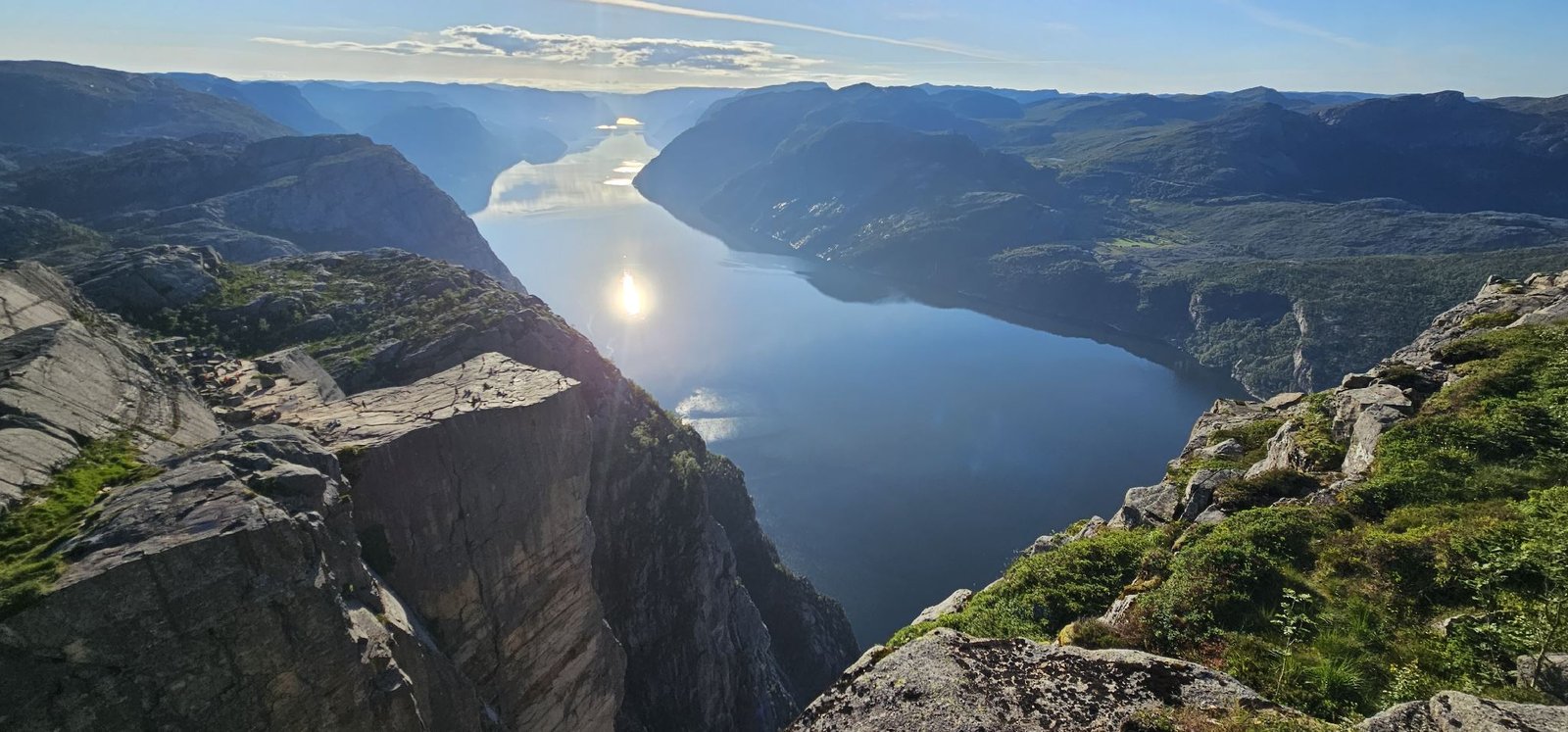 A summer day pulpit rock norway